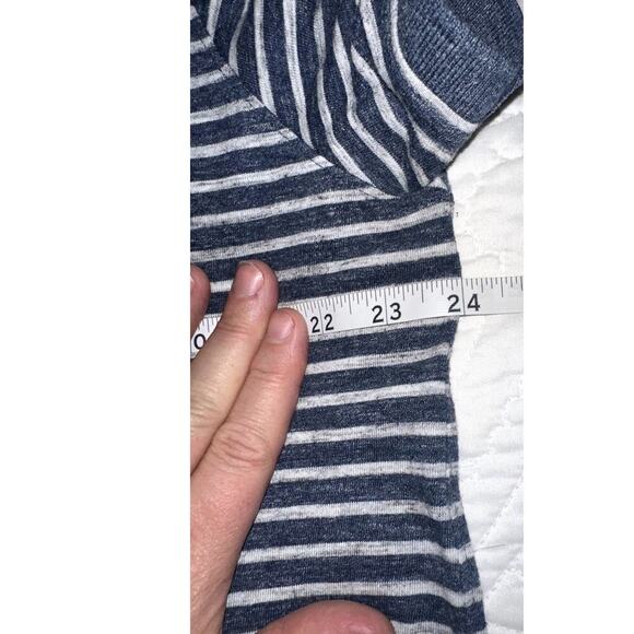 MICHAEL KORS Men's Polo Shirt Size XXL Blue Striped Short Sleeve - Picture 7 of 8